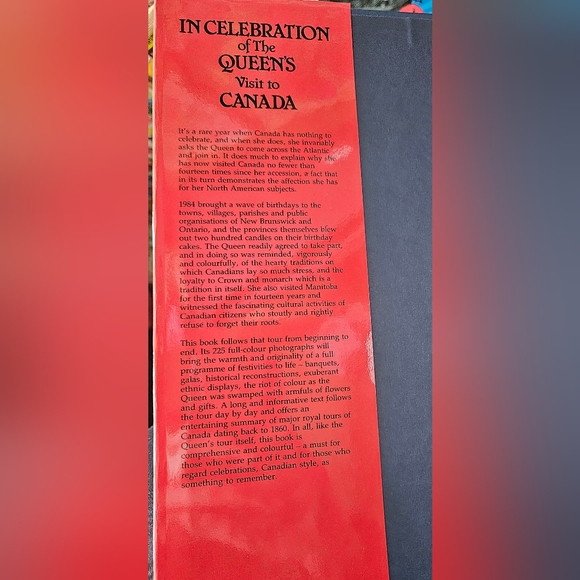 Queen Visits Canada Book - Picture 3 of 3